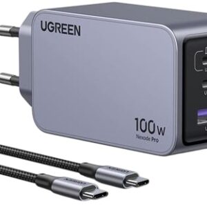 Carregador Universal Fast Charger X757 Nexode Pro 100W c/ Cabo USB-C (2x USB-C / USB-A) - UGREEN
