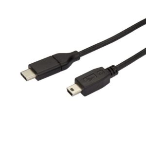 Adaptador USB C Macho - Mini-USB B Macho (2 mts) - STARTECH