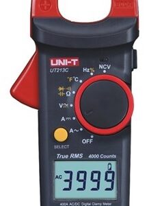 Pinça Amperímétrica Digital True RMS AC 40A/400A  AC/DC 600V - UNI-T