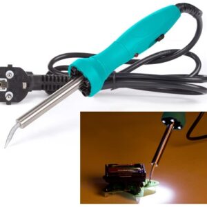 Ferro Soldar 220V 30W (Alta Qualidade) c/ 4 LEDs Iluminação - VELLEMAN