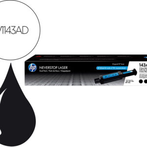 Pack 2x Toner 143AD (Preto) - HP
