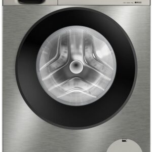 Máquina de Lavar Roupa WG44G2FXES iQ500 9Kg 1351RPM (Silver Inox) - SIEMENS