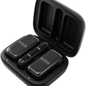 Sistema de Microfone s/ Fios Ultracompacto USB-C (Preto) - RODE