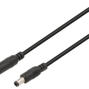 Cabo Extensão DC 5,5 x 2,5mm Macho - Fêmea (10 mts)