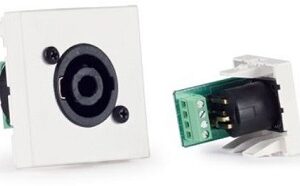 Conector Speakon 4 Pinos F. p/ 1 Painel Ligação - FONESTAR