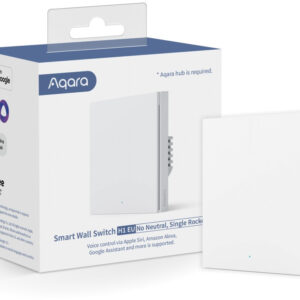 Interruptor de Parede Inteligente H1 1 Botão Branco (sem Neutro) - AQARA