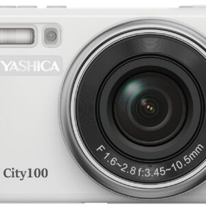 Máquina Fotográfica Digital City 100 (Prateado/Branco) - YASHICA