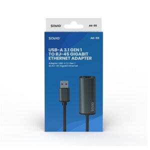 USB ADAPTER(A) - 1 X RJ-45 SAVIO AK-55