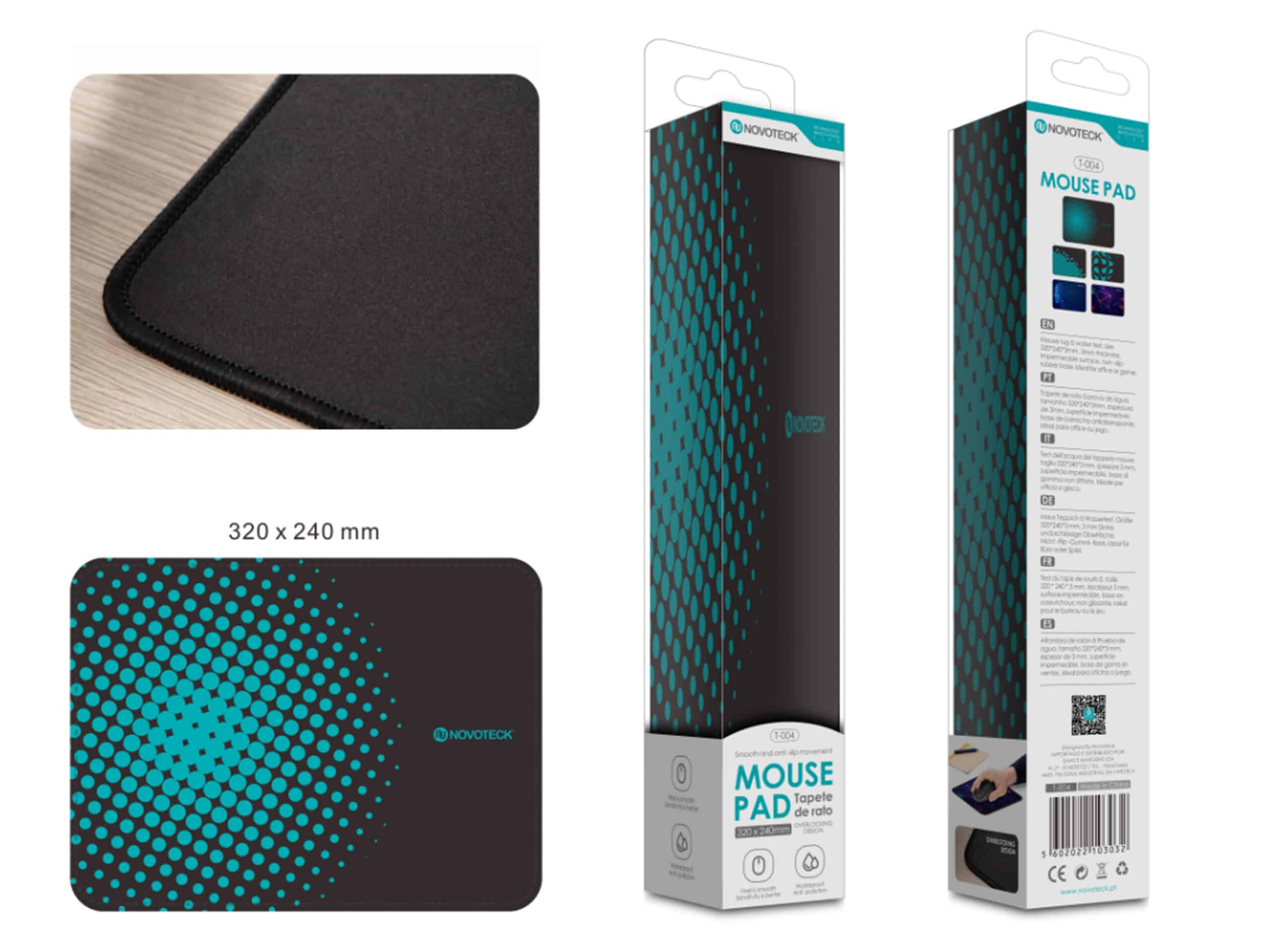 Tapete de Rato T-004 Estiloso 320x240mm, Design 3
